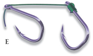 snelled hooks