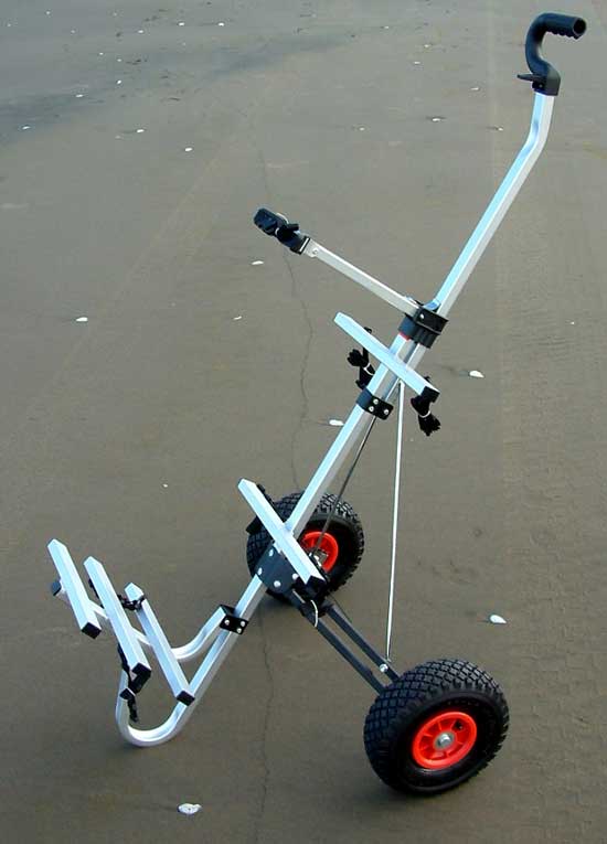 aluminium beach utility carts 