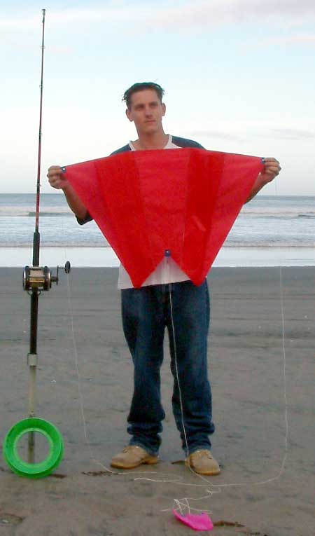 Parachute and Parafoil Kites - Large Soft Pocket Sled Kite