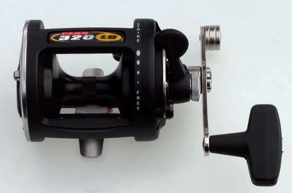Penn 320 GTI Super Level Wind 5/0 Graphite Reel 