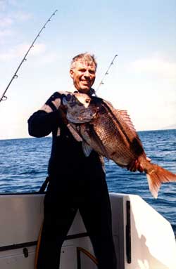 fish cleaning station and fishfilleting board photo
