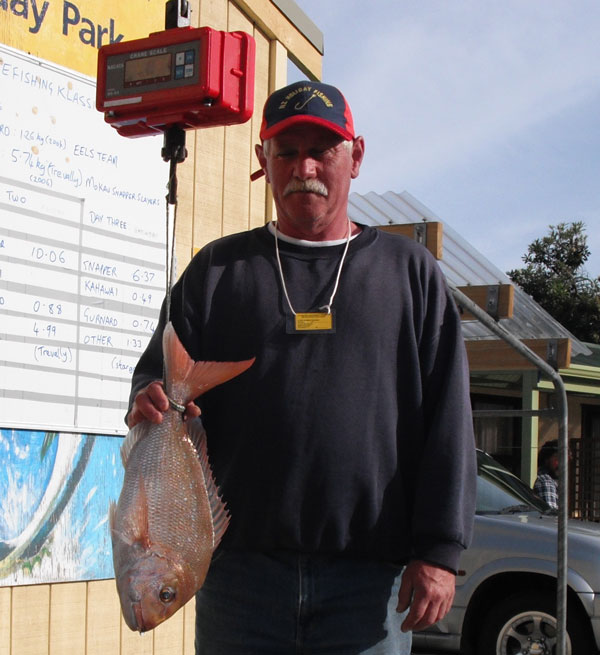 Rob’s biggest snapper