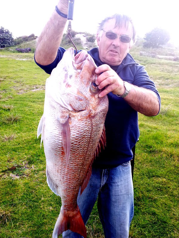 Biggest Snapper at Uretiti